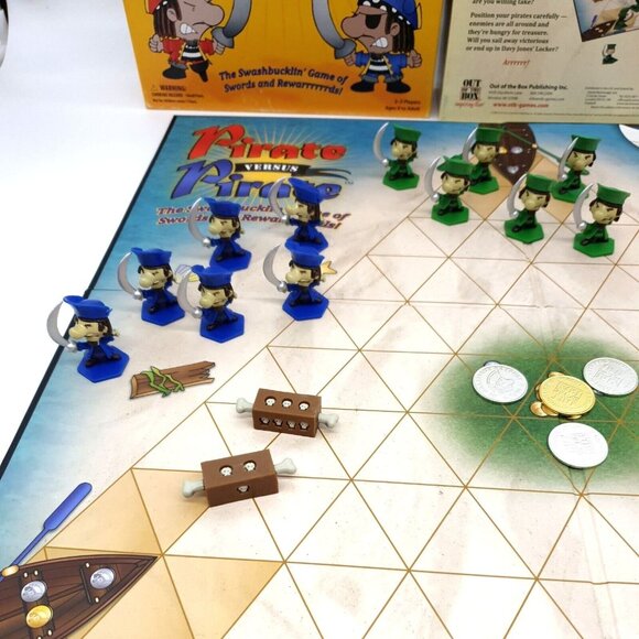 Pirate Versus Pirate Game 2 to 3 Players Out of the Box Age 8+ Family Complete - Picture 5 of 12